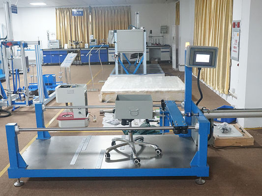オフィスの椅子の足車の耐久性のテスターの実験室の家具テストは単一フェーズ900Wと機械で造る