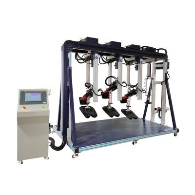 3つのソファ座席とバック耐久性テストマシン