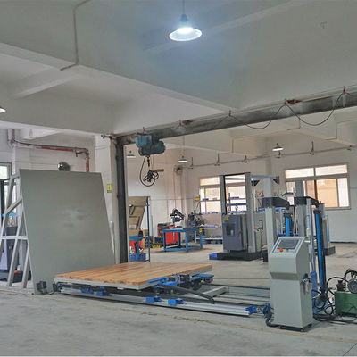 強い衝撃耐性を持つ傾斜衝突用のISTAパッケージ試験機器