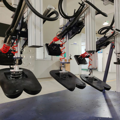 3つのソファ座席とバック耐久性テストマシン