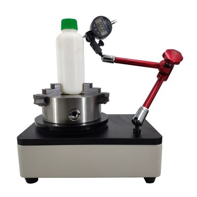 Accurate Bottle Axis Deviation Tester For Verticality Measurement