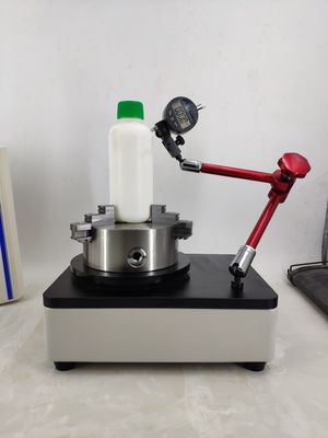 Accurate Bottle Axis Deviation Tester For Verticality Measurement