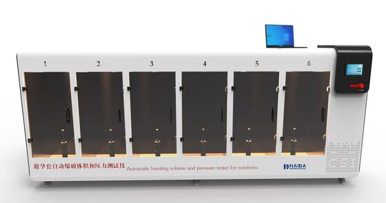 5105-HD 自動コンドーム爆破体積と圧力のテスト