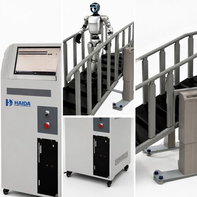 ロボット階段昇降試験ステーション 階段昇降試験装置 カスタマイズ可能な階段仕様 PLC制御 落下防止手すり