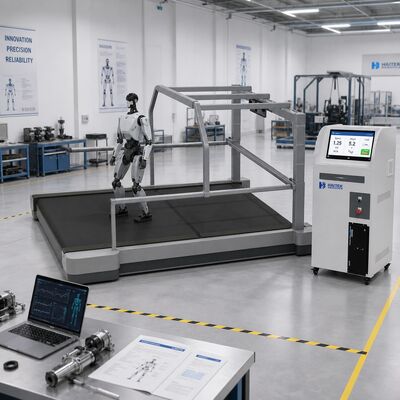 人型ロボット大規模試験プラットフォーム ベルト 230kg 負荷 40km/h 双方向スロープ耐久疲労試験装置