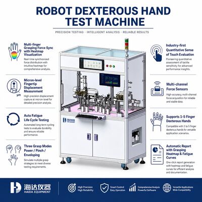 ロボット多指把持力試験機