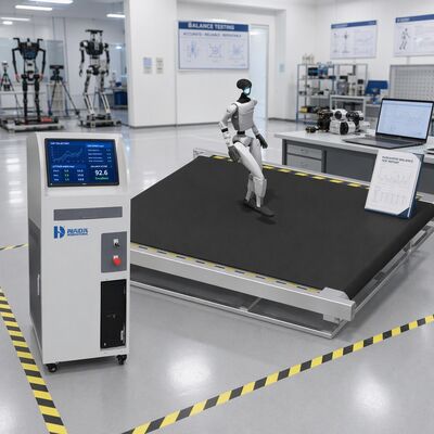 ヒューマノイドロボットバランス試験ステーション 6自由度モーションプラットフォーム 二足歩行ロボット安定性試験装置 ZMP COP解析